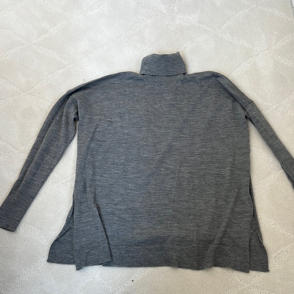 J. Crew swing sweater in grey